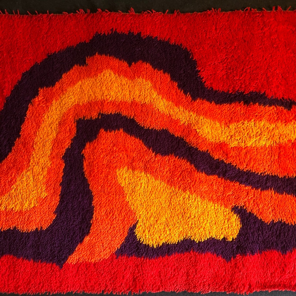 Vintage (1969) Scandinavian Rug/Wall Hanging